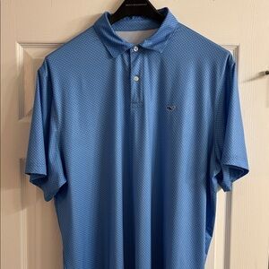 Vineyard Vines Men's Classic Blue Polo